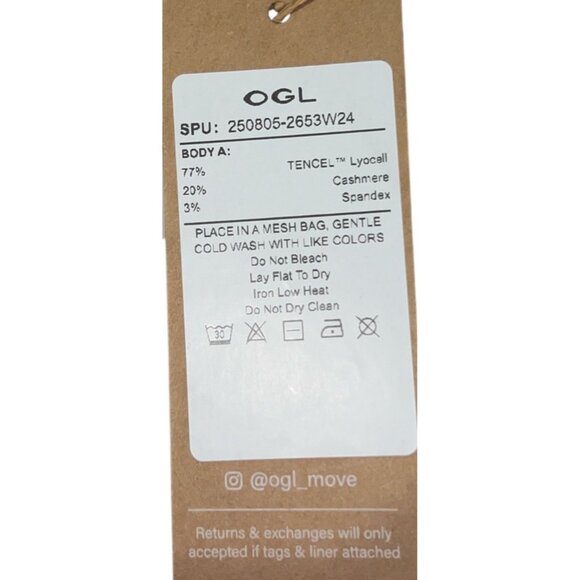 OGL LiteWarm Essential Lyocell Cashmere Multi-Wear Long Sleeve Top Sz 2XL Womens - Picture 13 of 16